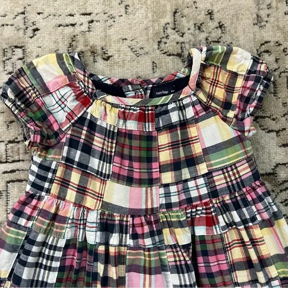 Gap | Toddler Girls’ Madras Dress - Picture 7 of 7
